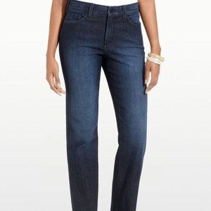 New NYDJ Not Your Daughters Jeans Dana Point Embellished Straight Leg Jeans Sz 6